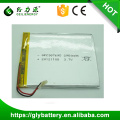 2950mah Hohe Kapazität 387695 3,7 V Li Polymer Rechargeble Batterie